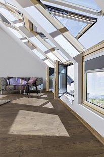 Объект из Мансардные окна Fakro BDR P2, BDL P2